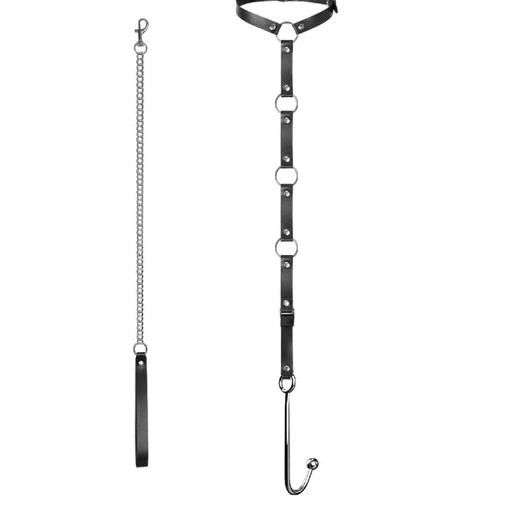 Hook Leash 5853 Kinky and with Collar EverydayUse Anal 0807